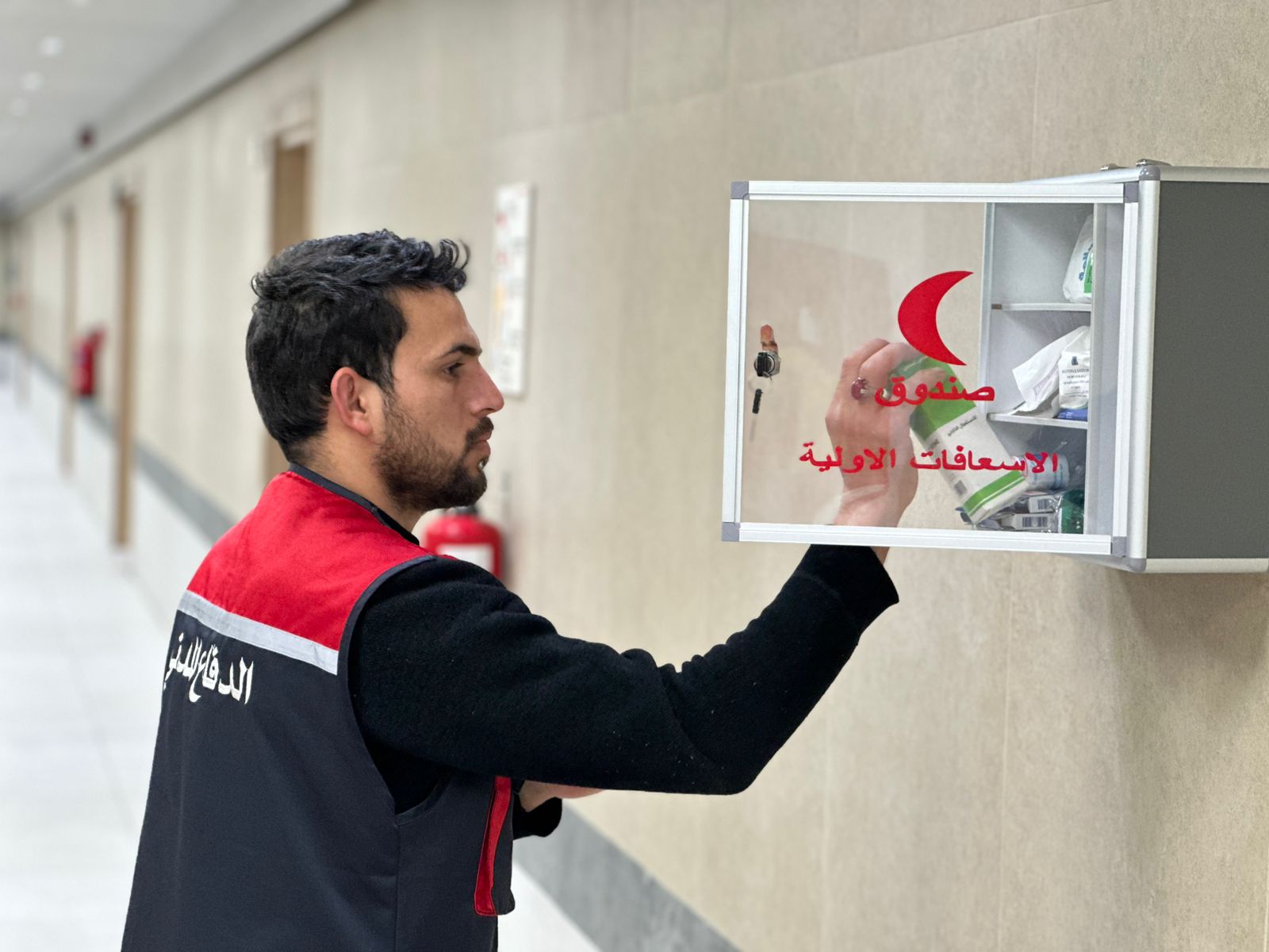 جولات تفقدية وفحوصات دورية لتعزيز إجراءات السلامة في الجامعة